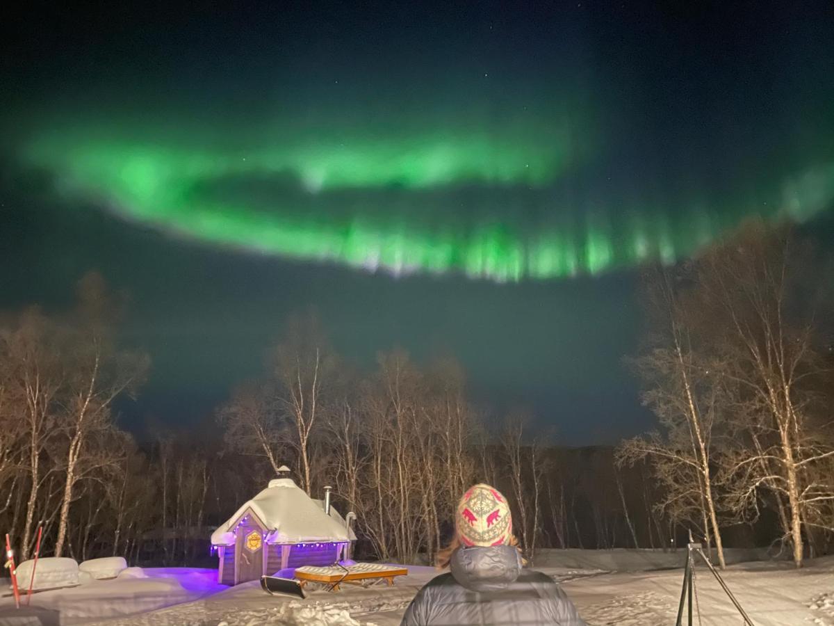 Stor Hytte I Olderfjord Villa Russenes Exteriör bild
